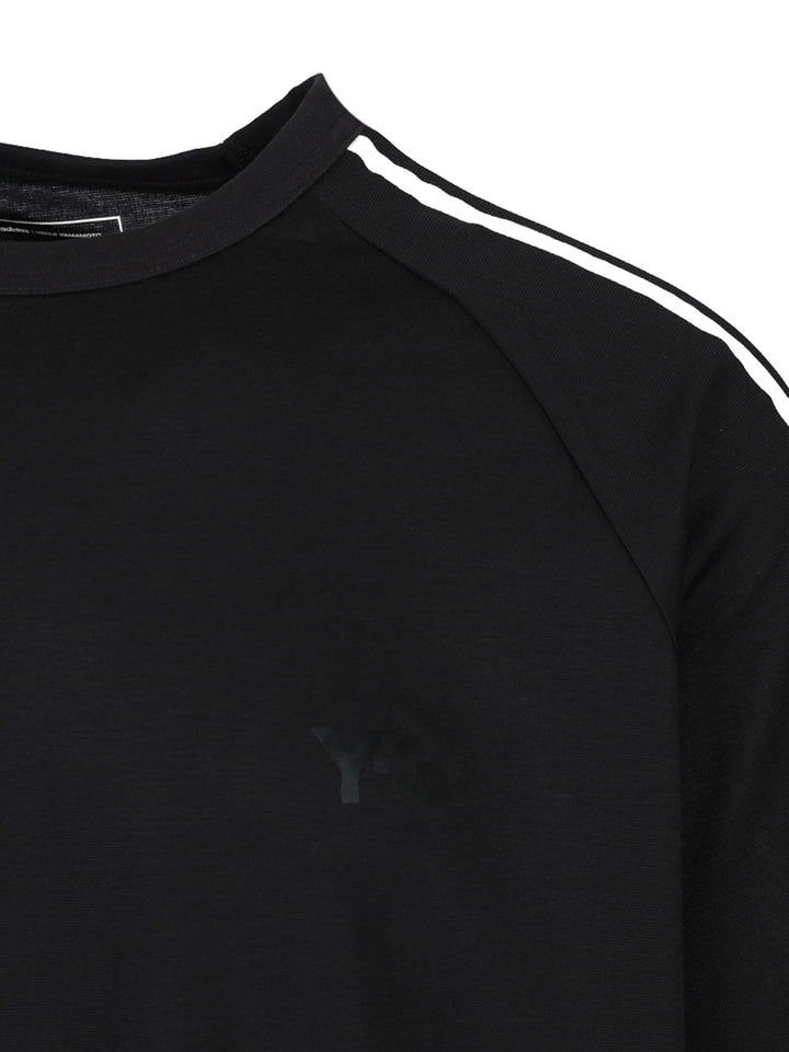 Adidas Y-3 With 3-Stripes T-Shirt - Black | 2f92b946452031f3a658fcb8db5321616f4eb8ee