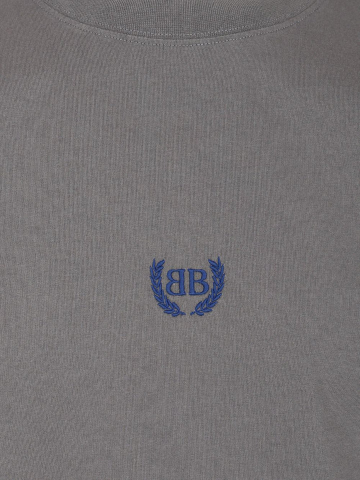 Balenciaga Laurel Classic T-Shirt - Grey | e5d8970979841ce1012f31cba843c6ecba27f3fd