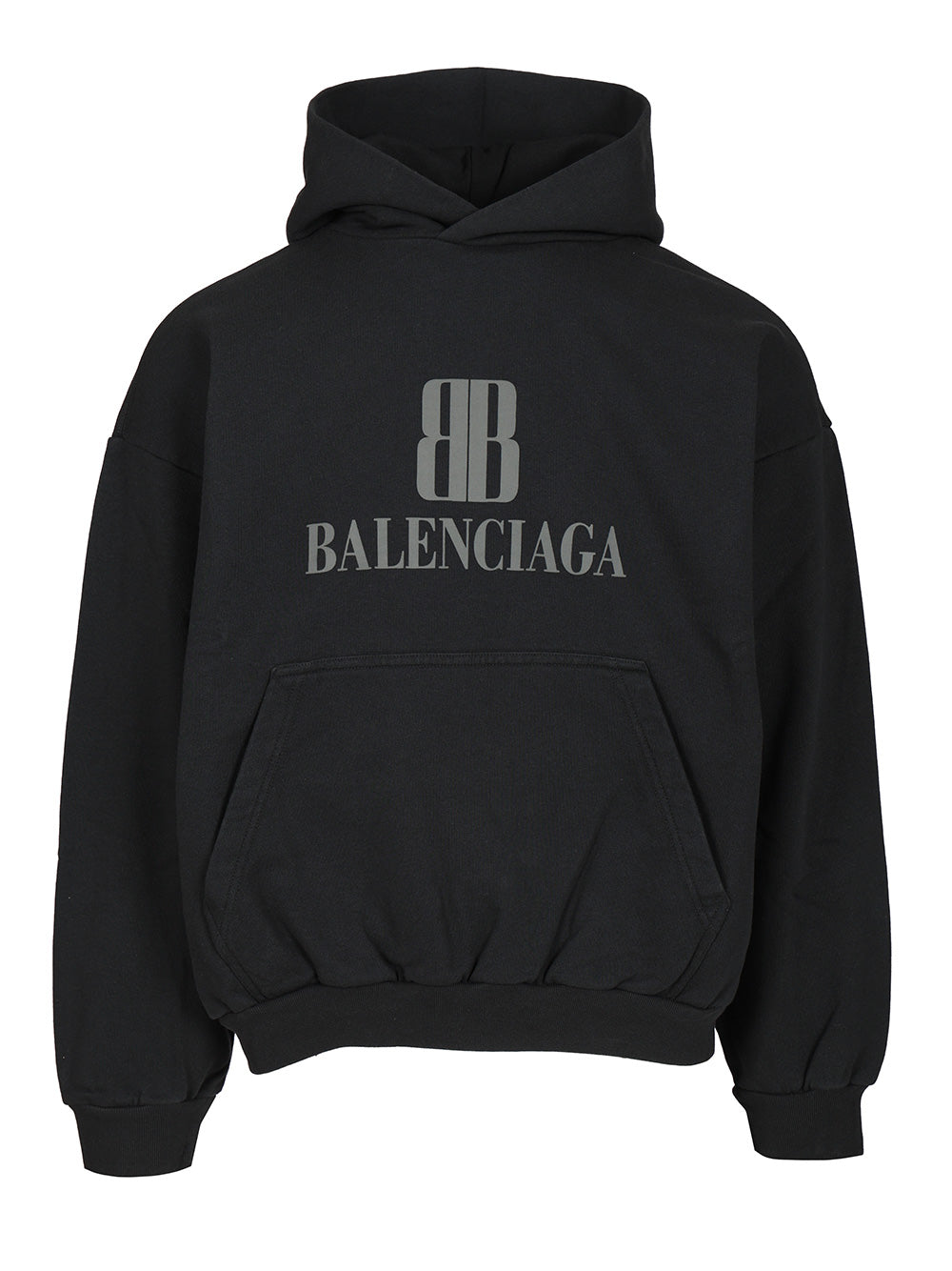 Balenciaga Nano Bb Hoodie Sweatshirts - Black | 7a1b3a903475fccc05773f3820e0b89f8f21629d