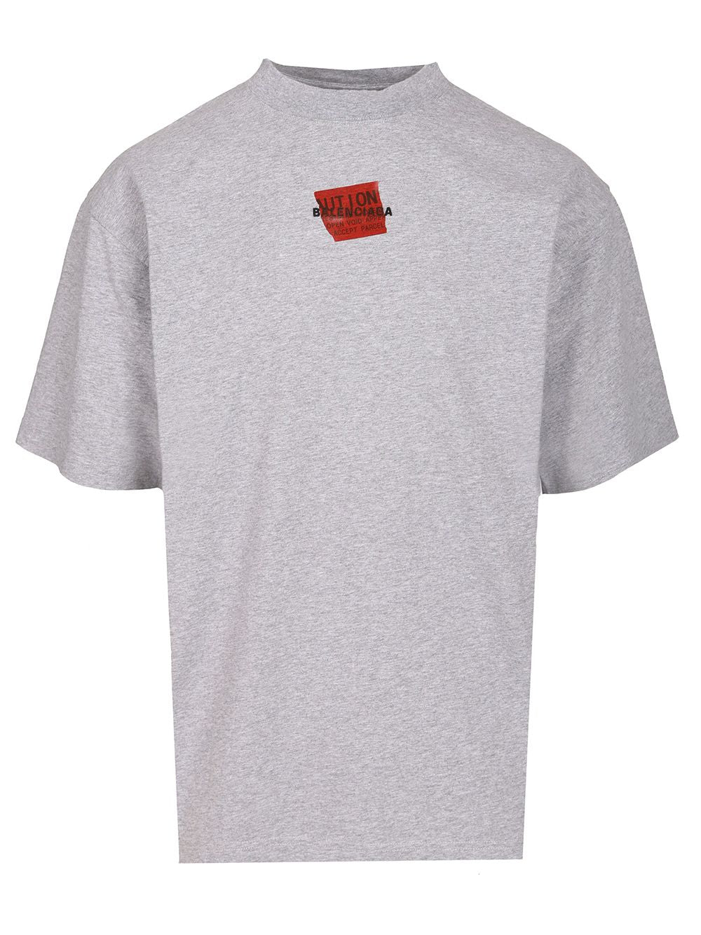 Balenciaga Political Campaign T-Shirt - Grey | 00c5431cdde419fba5ac2722409457ff7bc2bd52