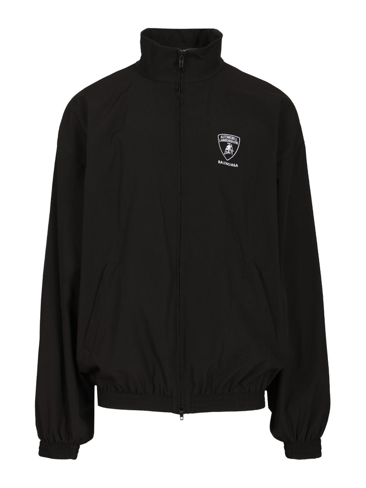 Balenciaga Tracksuit Jackets - Black | 452eb7c50a3220196a7f402073a943a974a436b7