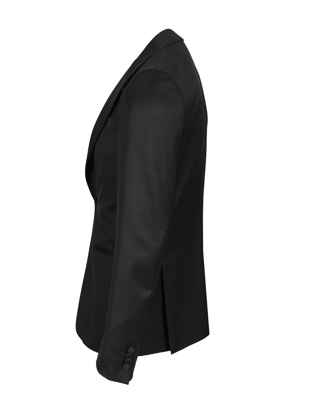 Ermenegildo Zegna Wool And Mohair Tuxedo Dresses - Black | 5716c6d7398090b00c779f89fe7611f20f8bf1d7