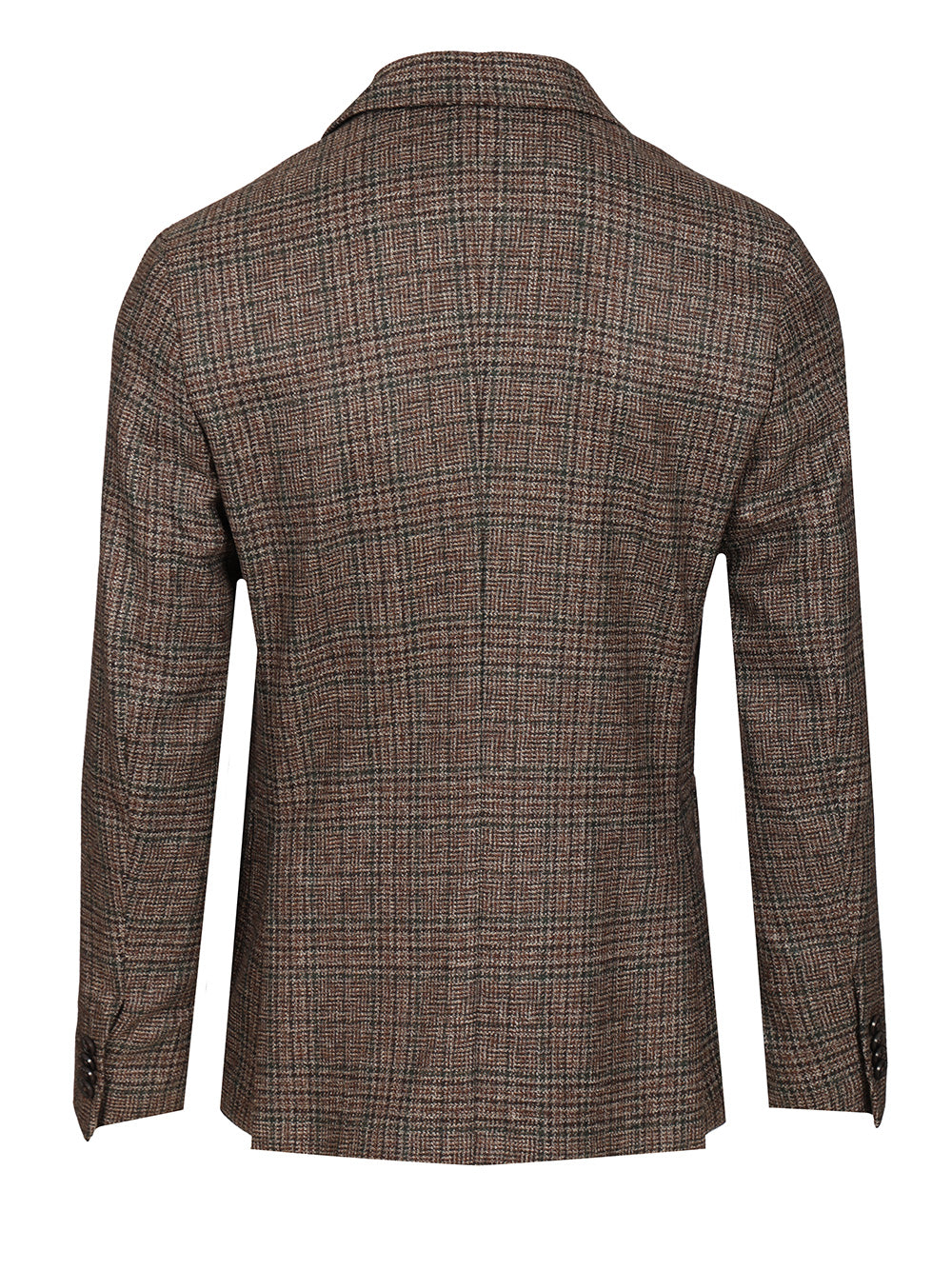 Ermenegildo Zegna Prince Of Wales Wool Jacket Jackets - Brown | fe7eb0b7b60c1676db7e122adb72580b60e0deaf