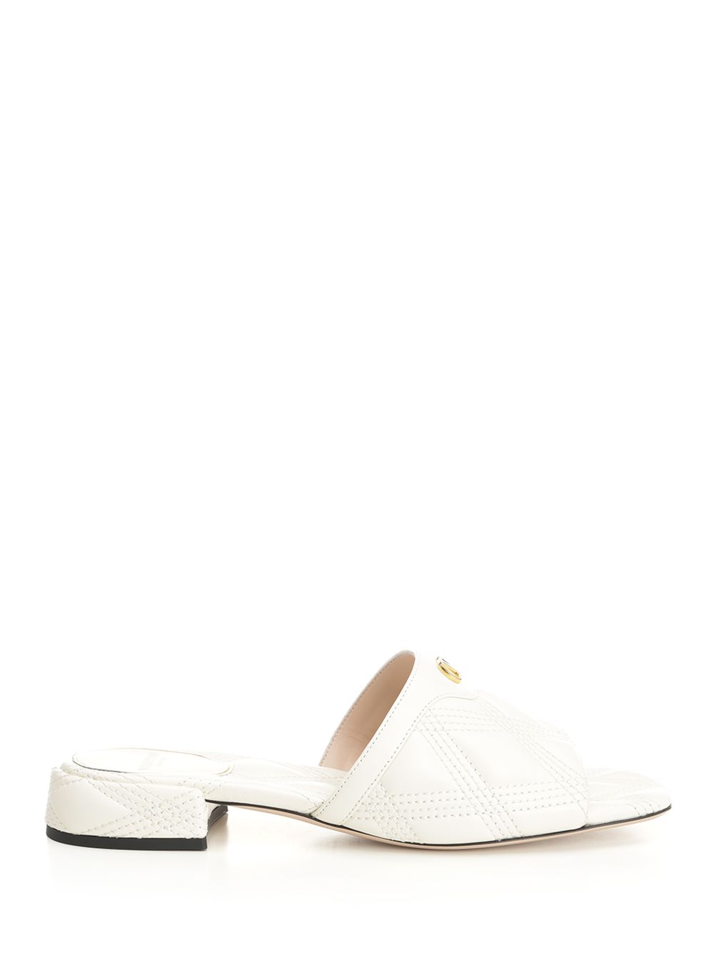 Valentino Garavani Quiltie 67 Sandals - White | cf08ebcd78bdaa6c3f6719223129748a07cd9105