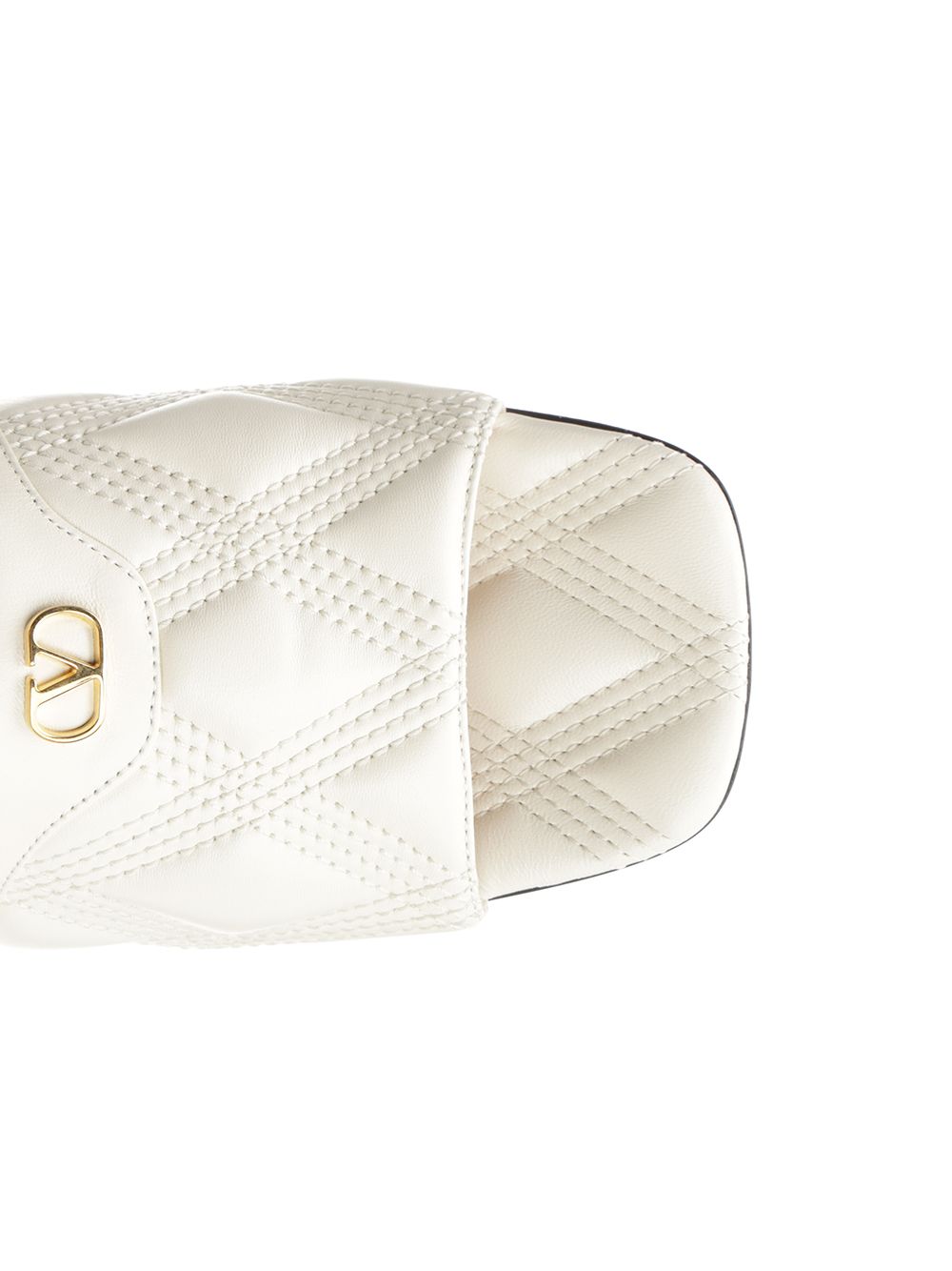 Valentino Garavani Quiltie 67 Sandals - White | 50c068e78c4c3697dc354d10cb1a04312ae6d804