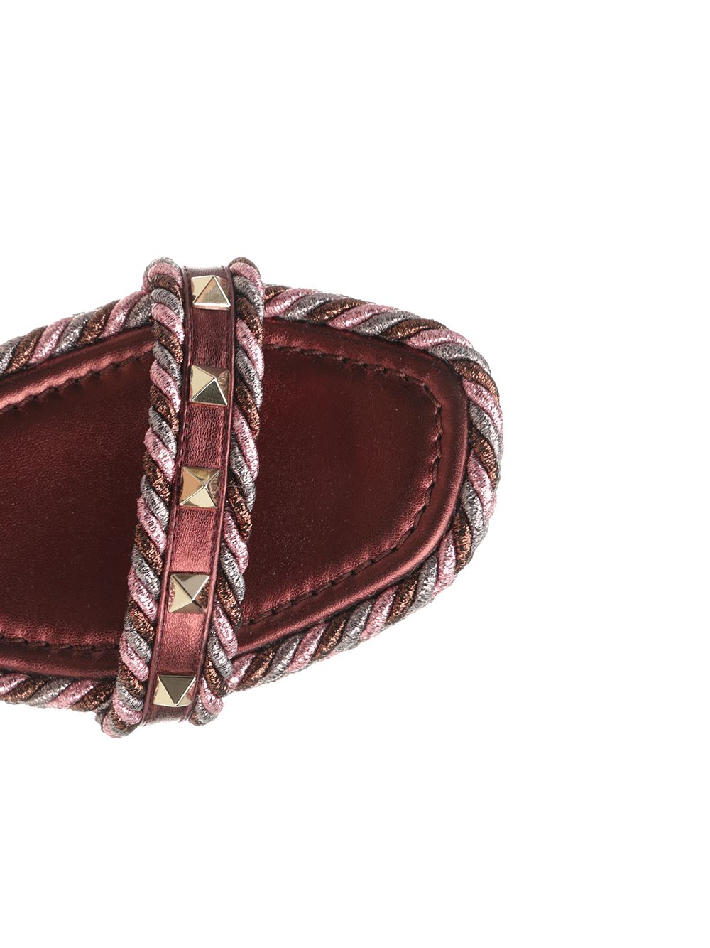 Valentino Garavani Rockstud Sandals - Violet | f22266d54e650d88a6e504ded121c3a70c1d885f