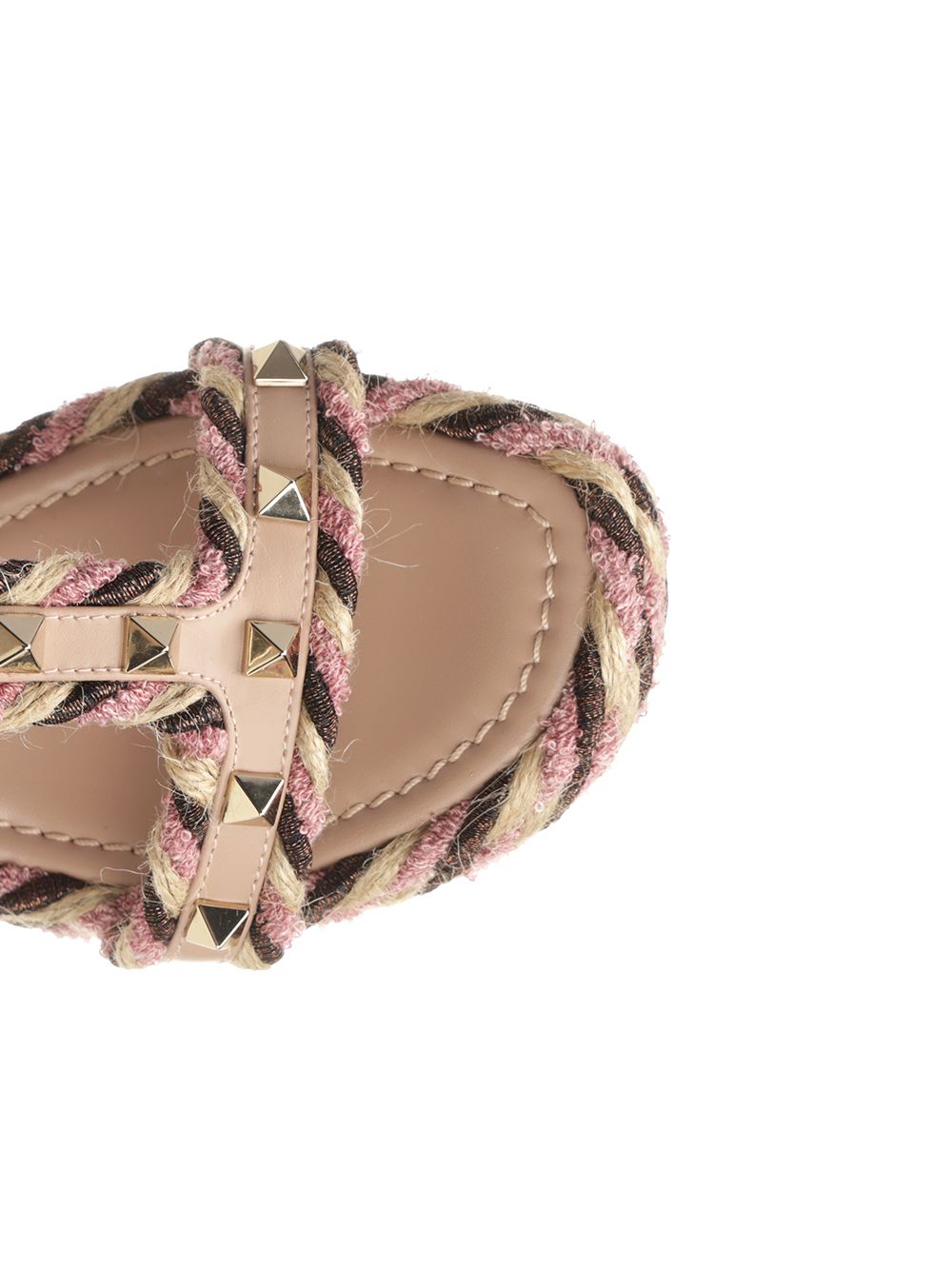 Valentino Garavani Rockstud Sandals - Violet | 76825cc4cd82ee88b3d1fc7f71696e94279b0183