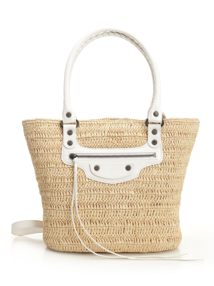 Balenciaga Le City Shoulder Bags - White | 6d0061ec9c4b485a535ea1db6d7bc7b9dca5f01f