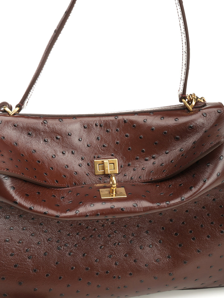 Balenciaga Rodeo Handbags - Brown | a8239acb248f14bbdb363691700727dc011fba0d