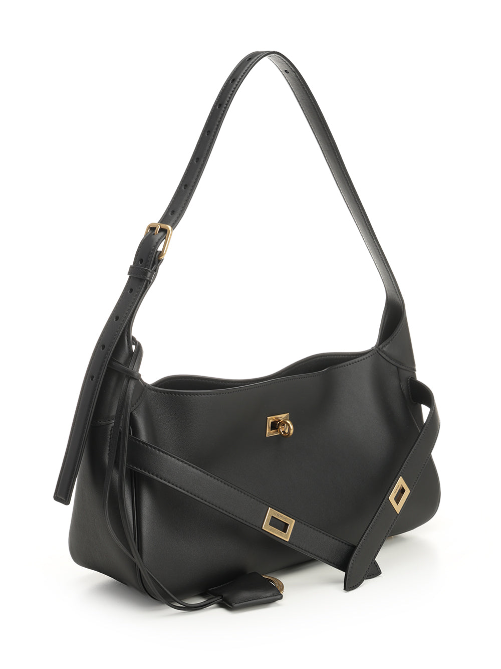 Balenciaga Bel Air Shoulder Bags - Black | aacf593a61e8bea0c21eb7833daa63f15dca9aa0