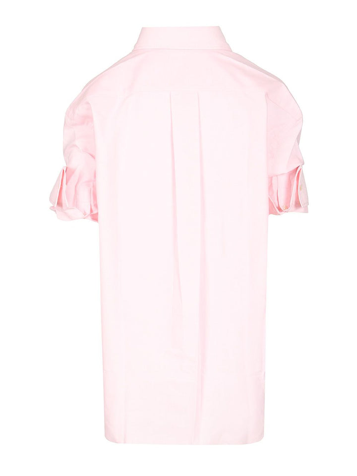 Acne Studios Short-Sleeved Tailored Shirt Shirts - Rose | dc4fafb3288ca00eacb13ce814d1d96f60f0c063