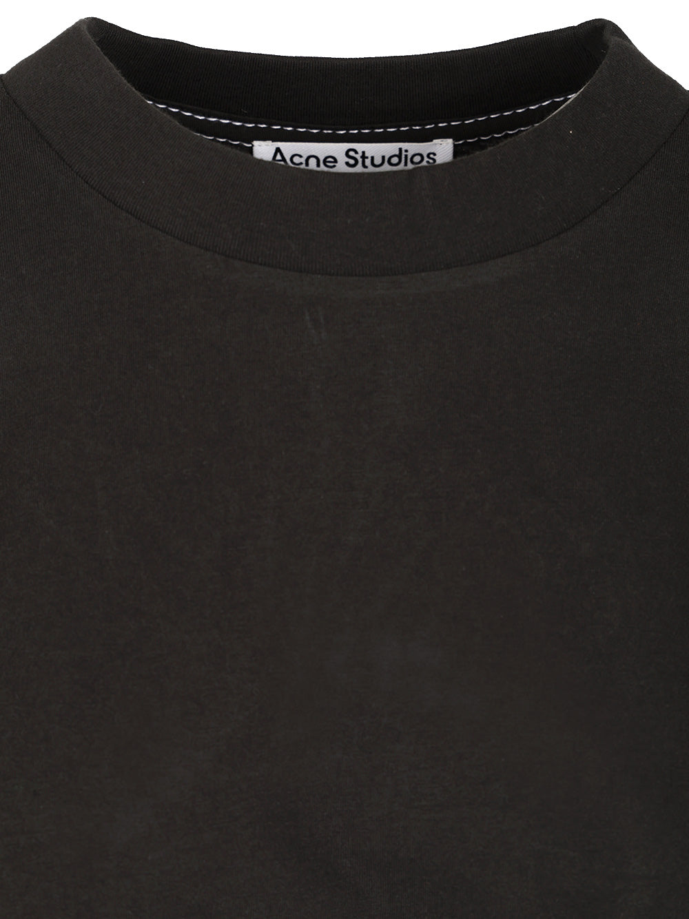 Acne Studios Crew Neck T-Shirt - Black | 769fe1cecbf4071e965251f03a9c63c880508778