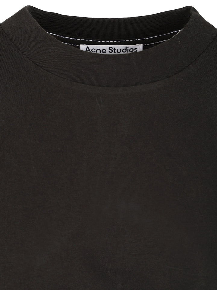 Acne Studios Crew Neck T-Shirt - Black | 769fe1cecbf4071e965251f03a9c63c880508778