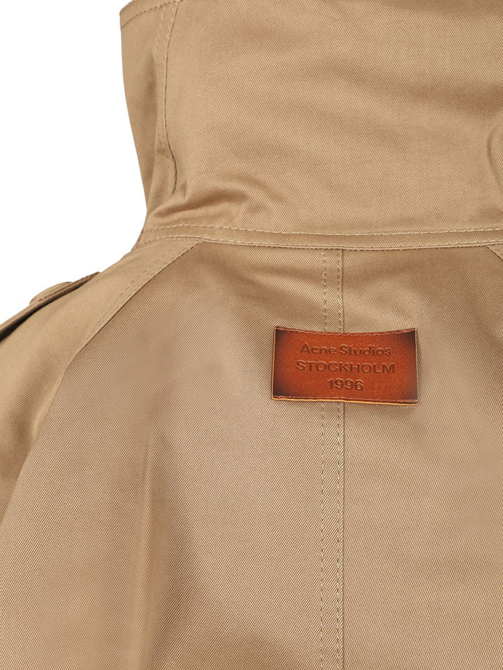 Acne Studios Twill Jacket Knitwear - Beige | f94e3632b6bb608b47855681a62f1af05abd19fb