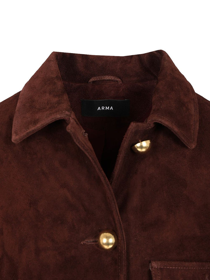Arma Rosia Jackets - Brown | 0e059be82dcffb320e6d7b78ebb4edc899d20377
