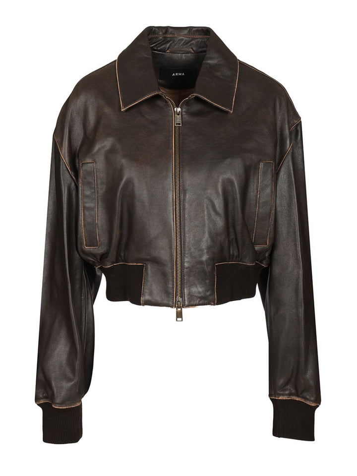 Arma Desy Jackets - Brown | e297c4e78f4f5d5c2c4f00e50910e8434f9b2f1e