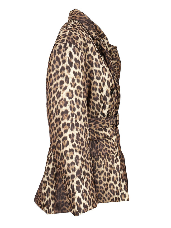 P.A.R.O.S.H. Double-Breasted Animalier Jacket Jackets - Animalier | c4b8dafb8e44b1f56c04b4ddeb5d49df8934210c