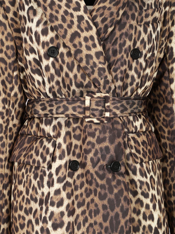P.A.R.O.S.H. Double-Breasted Animalier Jacket Jackets - Animalier | fd45577c81f4b2bbdf52e283345a7b320c3851bc