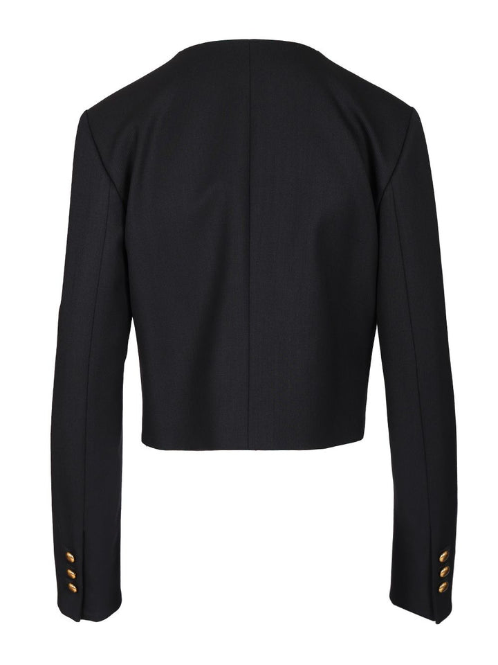 P.A.R.O.S.H. Gabardine Jacket Jackets - Blue | 11dc39a06f7b26068396b6c6b0ec6418a691d3d6