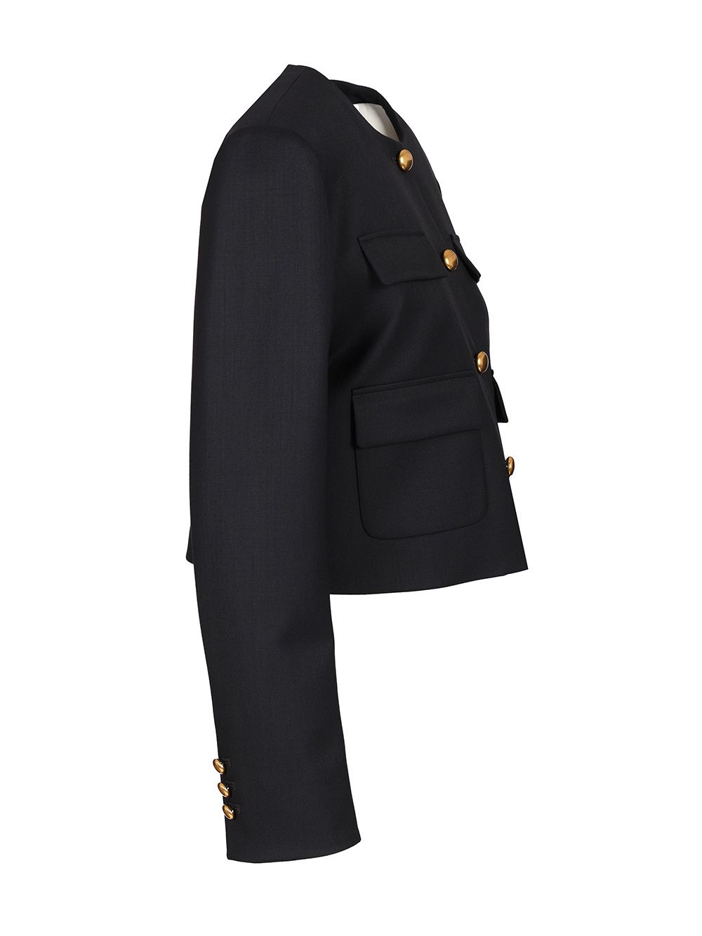 P.A.R.O.S.H. Gabardine Jacket Jackets - Blue | ae21b240c79238cdf654bc887fcca1e7f61445a2