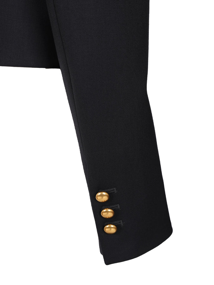 P.A.R.O.S.H. Gabardine Jacket Jackets - Blue | 6dfebb00d37ebcd15010b4e5039a724ea44dcf30