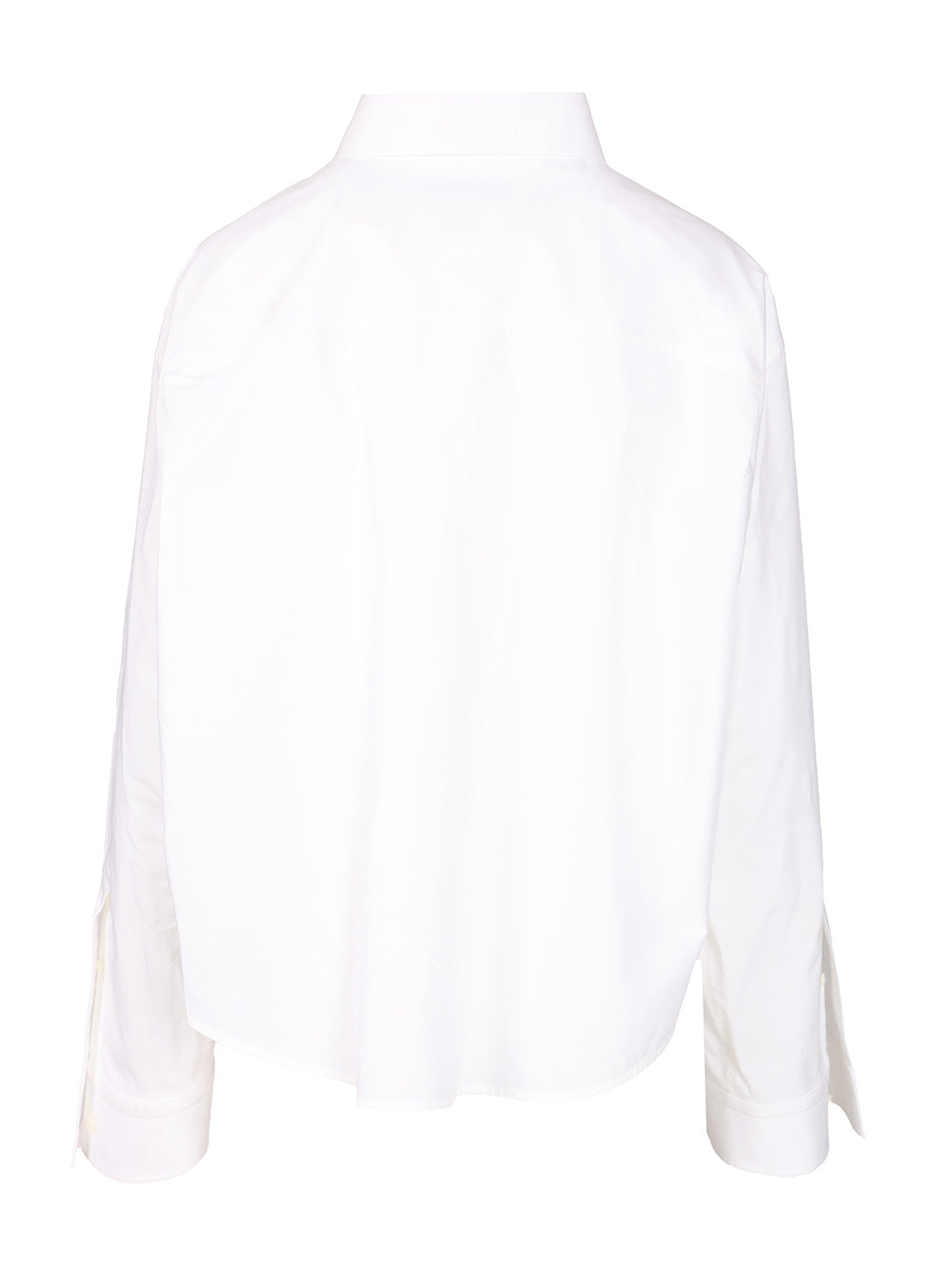 Balenciaga Semi-Fitted Shirt Shirts - White | 55b72a9edbb2e322975c9d814a4a962ae52e6be7