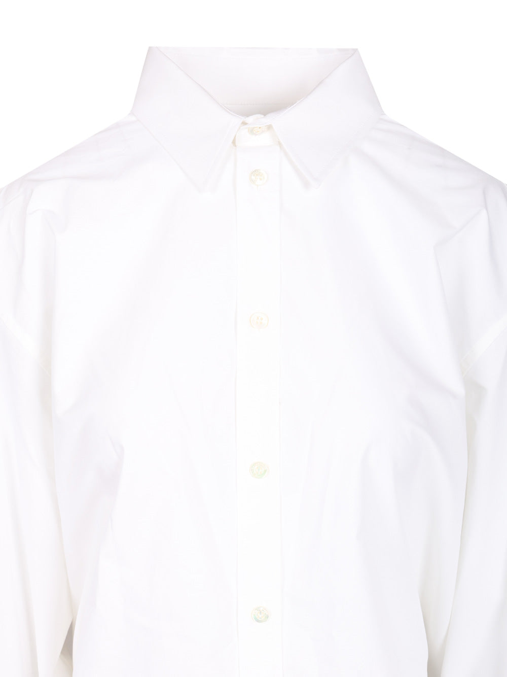 Balenciaga Semi-Fitted Shirt Shirts - White | 8aa027d7474d05c4f105a299bf179ebaad6fe295