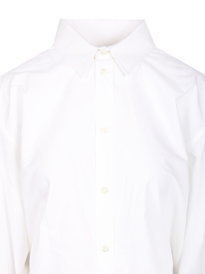 Balenciaga Semi-Fitted Shirt Shirts - White | 8aa027d7474d05c4f105a299bf179ebaad6fe295