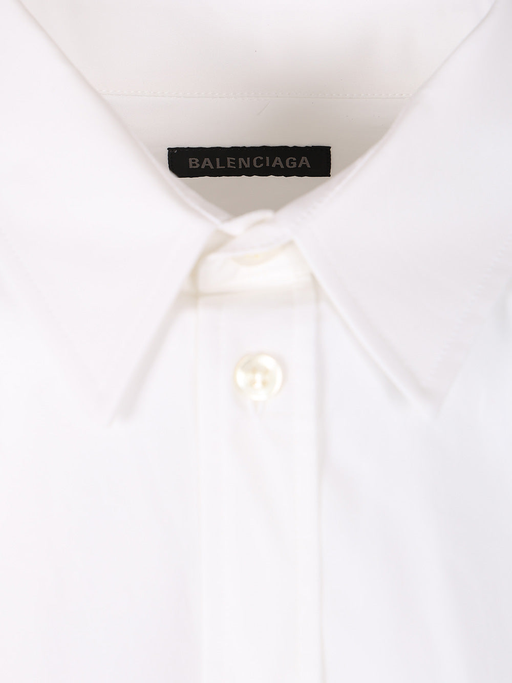 Balenciaga Semi-Fitted Shirt Shirts - White | 17617bcaf716fefa8e575f6d19cecd6450f5564e