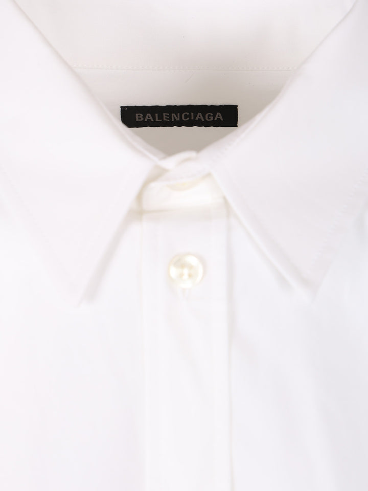 Balenciaga Semi-Fitted Shirt Shirts - White | 17617bcaf716fefa8e575f6d19cecd6450f5564e