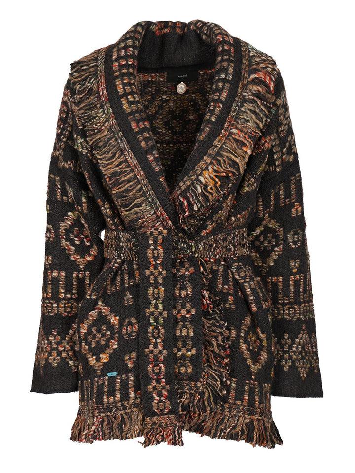 Alanui Grunge Beat Knitwear - Brown | 4b57ed0d7ec41e890efadd008f11bbc11b6b4caf
