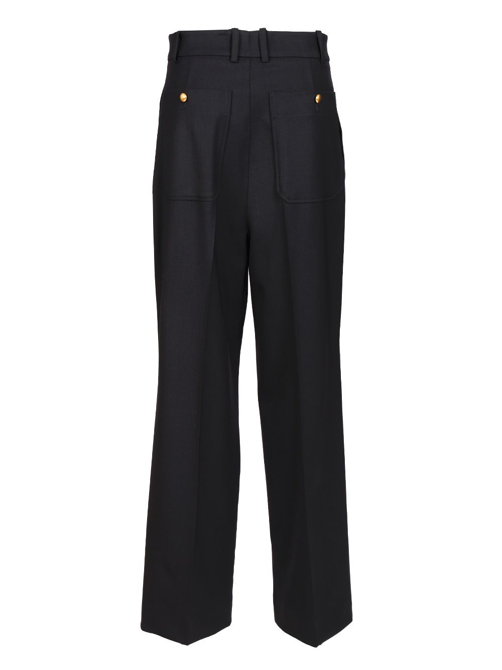 P.A.R.O.S.H. Wide-Leg Trousers - Blue | 053e824c81d03169f6b8b8e48c3782e848460d97