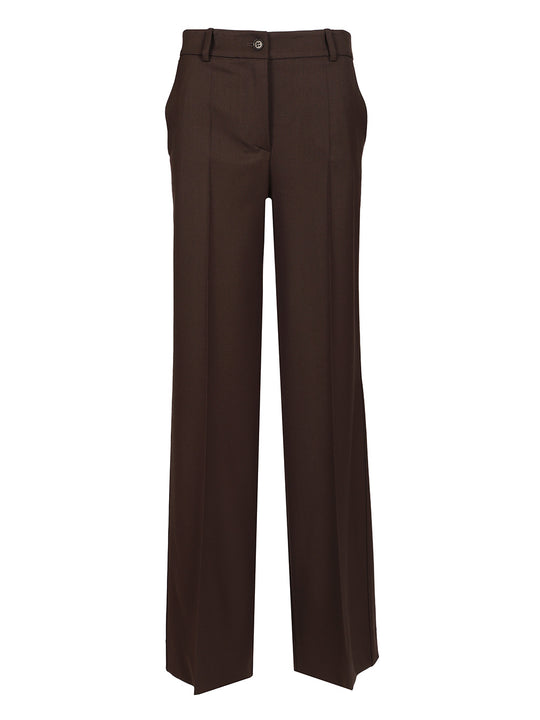 Palazzo Trousers Brown