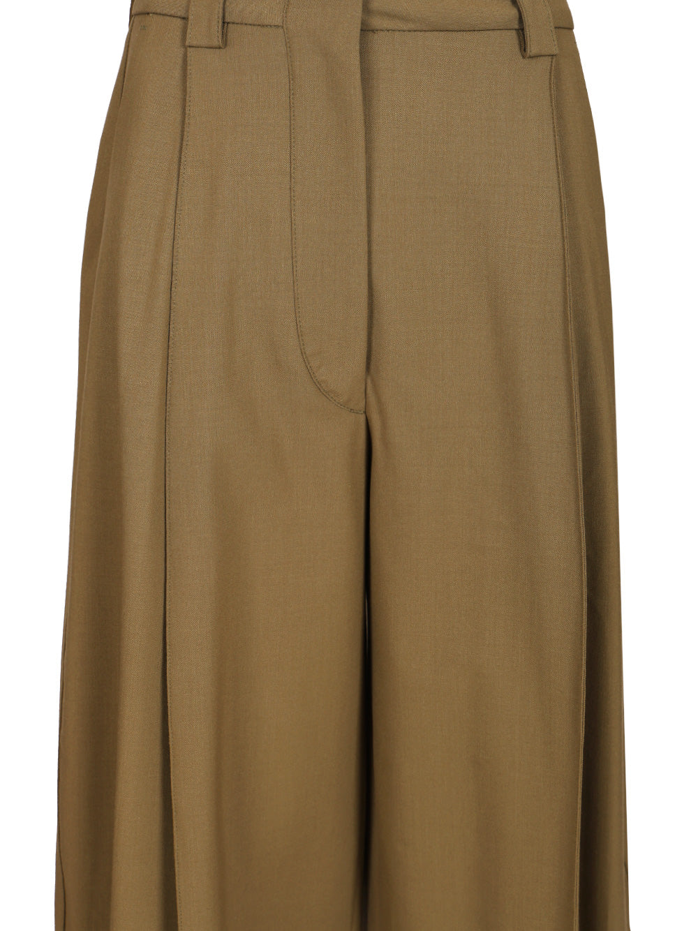 Thelatest Wide Trousers - Green | 4ebfe9cbb163087ad6c5955e7db359dd88f8f788