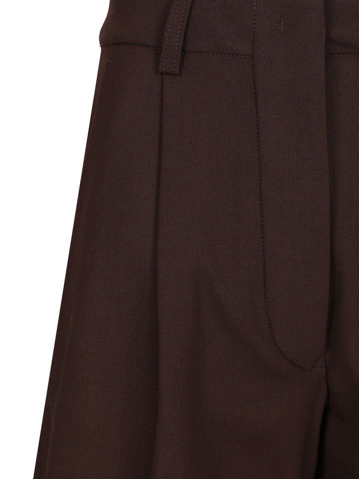 Thelatest Billie Trousers - Brown | a0c391dc7c8d85ea22e0a4c95c9e4e15f59b4000