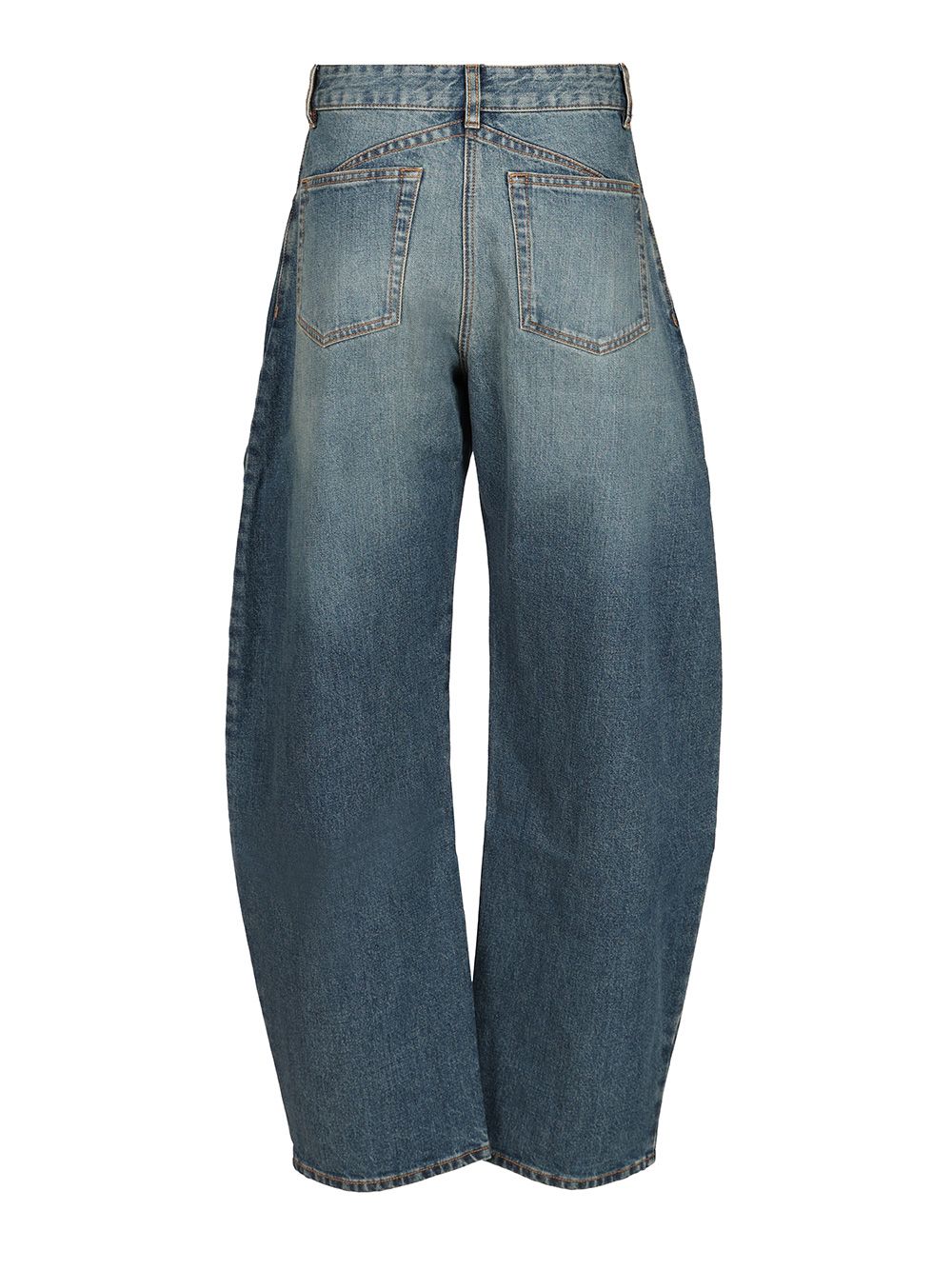 AlaÏA Rounded Jeans - Blue | 8ac6319c4e4630e87a7a25d5df090c65e75082da