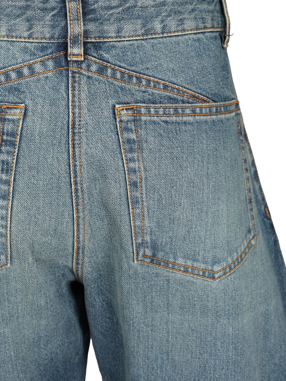 AlaÏA Rounded Jeans - Blue | f2c422402caa696084a6c1f4b80d9cf534e800a4