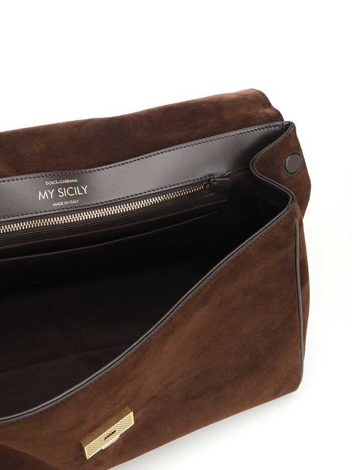 Dolce & Gabbana My Sicily Handbags - Brown | 5647ce67028580c492bb3eb6069b806c399d734a