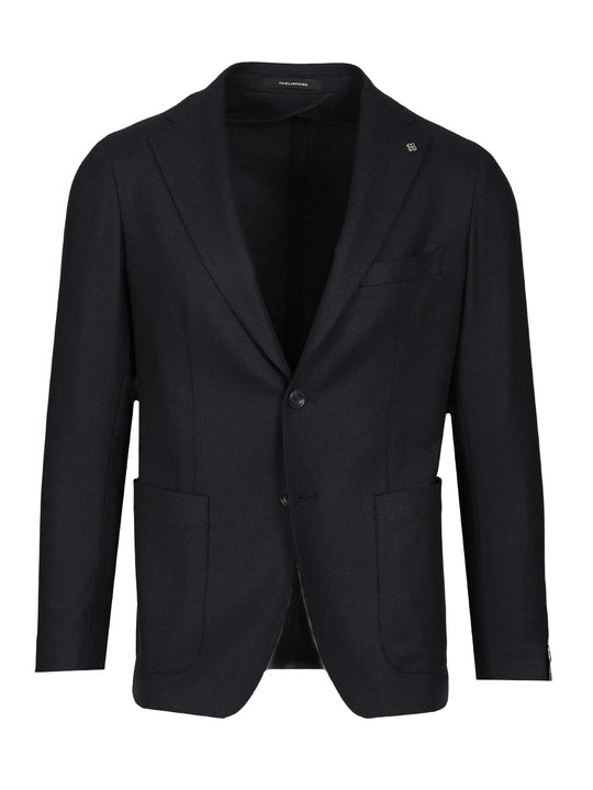 Wool And Cashmere Jacket Jackets Blue