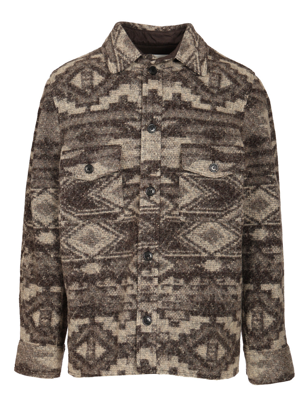 Marant Kervon Shirts - Brown | 50c00d1dd8afcbec2cc2f8a9dfb6ea4a0e4a47a2