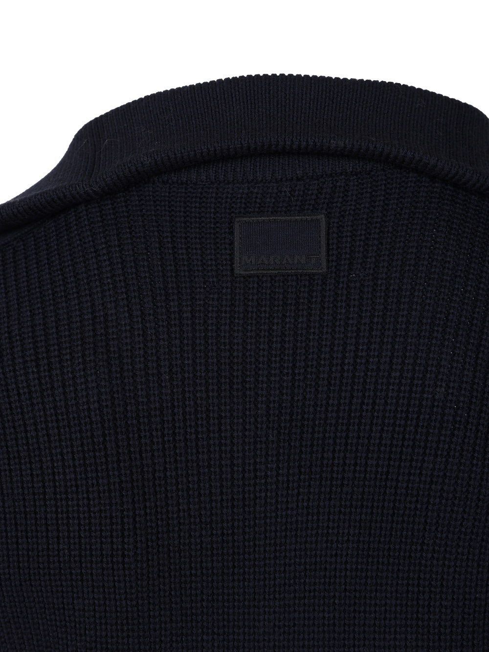 Marant Benny Zip-Up Turtleneck Sweater Polo shirt - Blue | 45d6297fdb0f3b21b07ce7d3b829c94c572fc90c