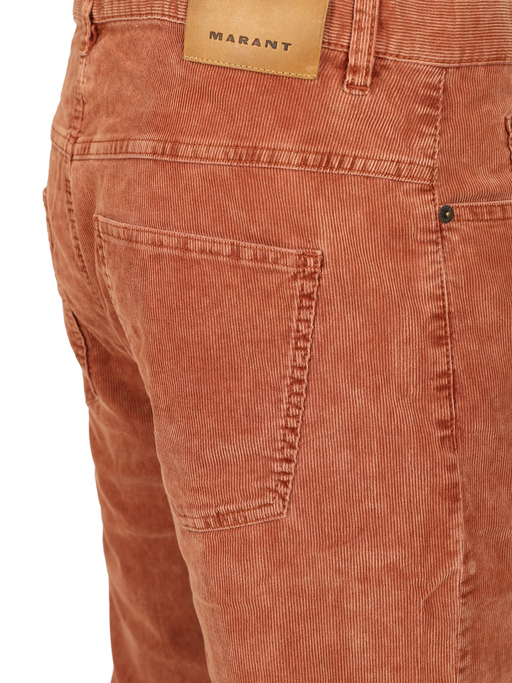 Marant Lewys Trousers - Orange | a5a8394c8464e1886632d0a82a79538689aeeeb4