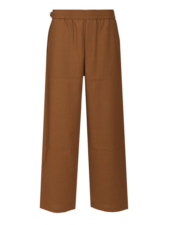 Ami Stretch Trousers - Brown | 7bec462f89a747d266d6b0527828cb5f4f239c31