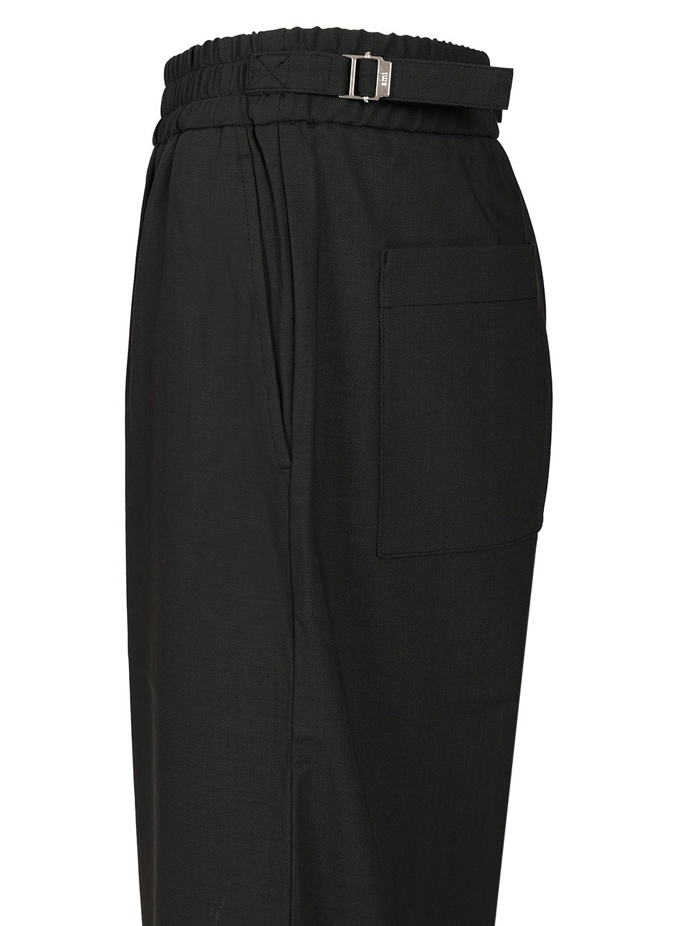 Ami Stretch Trousers - Black | 36dde6bba59d6fdec6bbf5a8e3ae665593b77fbb