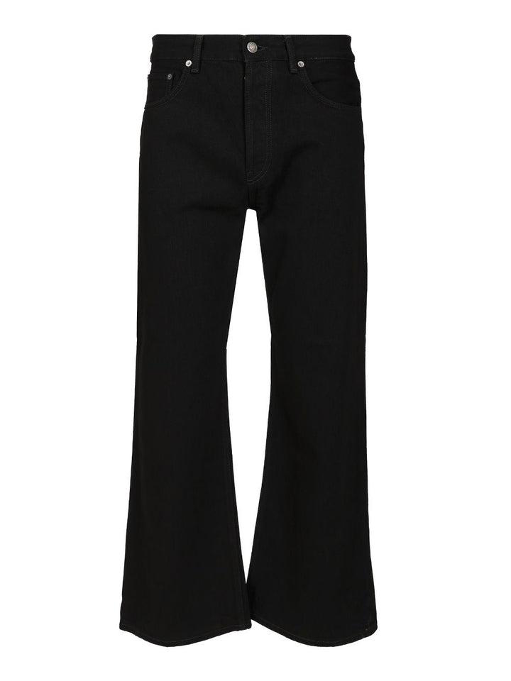 Acne Studios Regular Fit Jeans - Black | 104a1c7c6c7f303309e5175f1492e81f07af72e2
