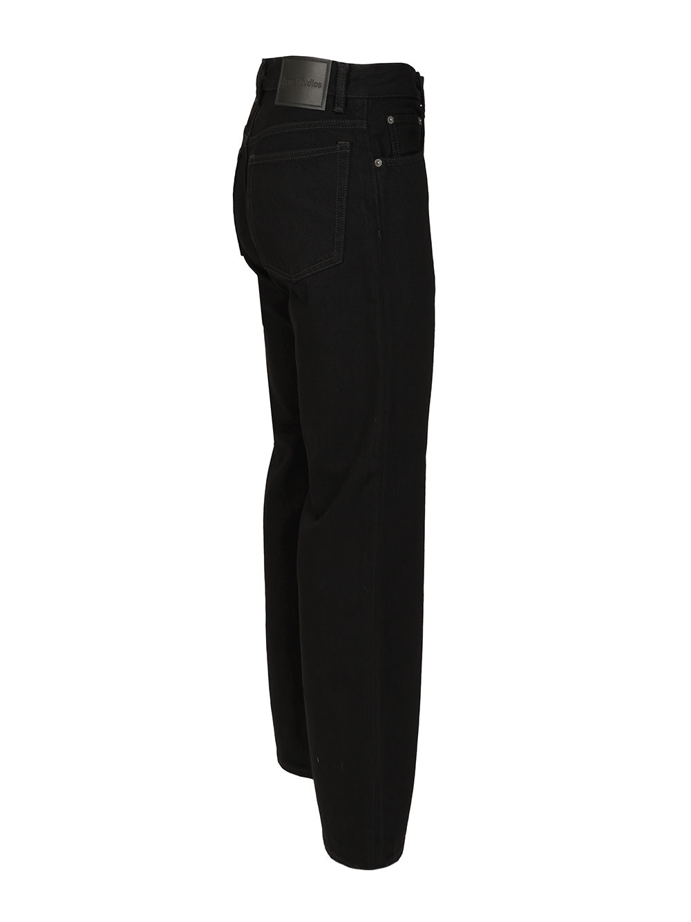 Acne Studios Regular Fit Jeans - Black | 146846315b9c710768d02528c0514699a725bb01