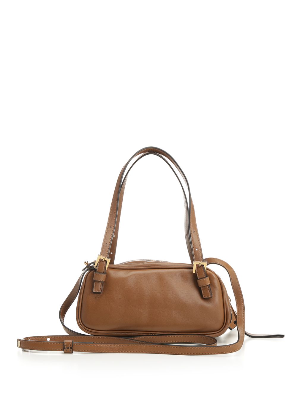 Versace Versace Tag Shoulder Bags - Brown | c61c38314da845620fd2c2a8d6334e3570d87894