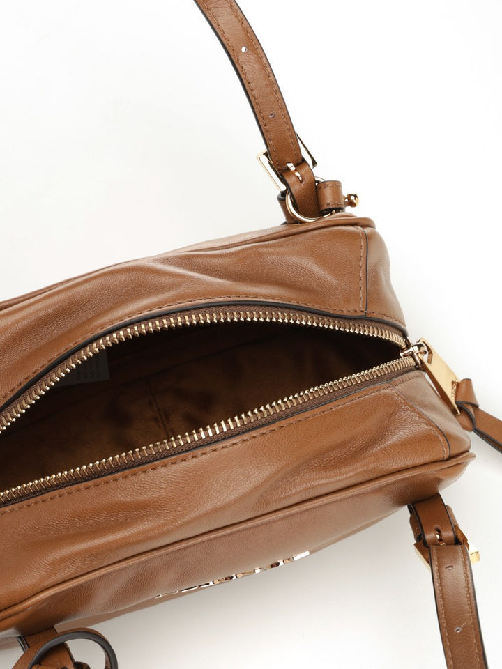 Versace Versace Tag Shoulder Bags - Brown | d03ddc9c87a103da0cedc2e1977ad932c411b0ca