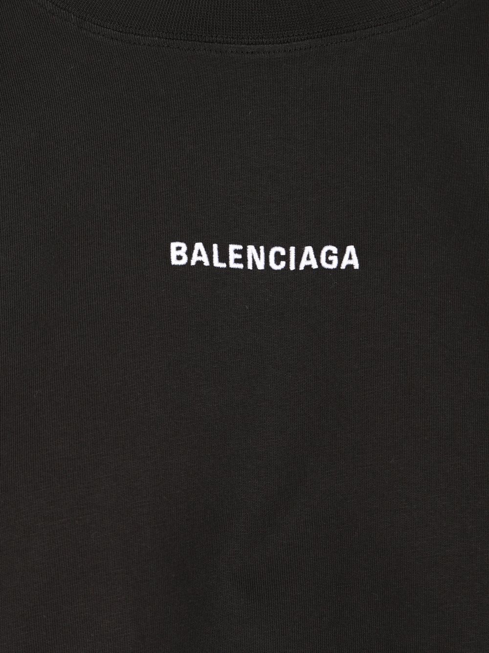 Balenciaga Oversized T-Shirt - Black | 66432cec20aa518a80a1c8f7abd21ddddb2085b6