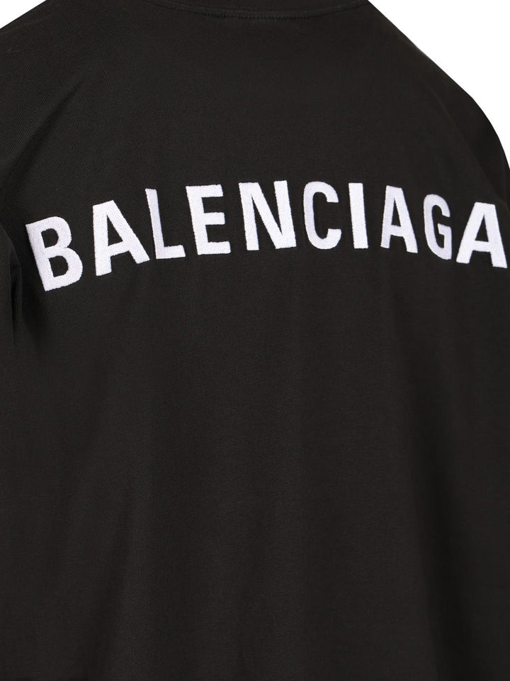 Balenciaga Oversized T-Shirt - Black | 74d7506a73ec2562a86439051995f04c33da1b17